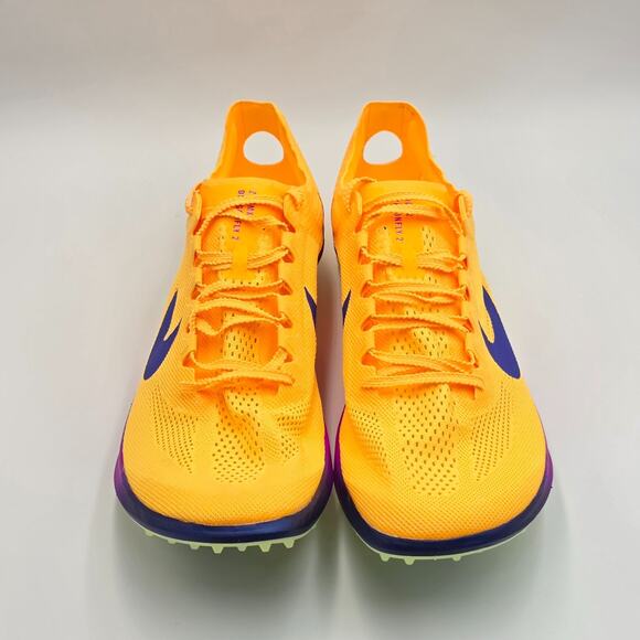 Nike ZoomX Dragonfly 2 Men\'s Sz 12 Track & Field Spikes Shoes FD8413-800 Citron main image 4